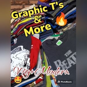 10pc Graphic T Bundle
